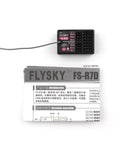 FS-R7D 2.4GHz ANT Protocol Receiver With 7 PWM Channels and manual, RC car and boat use, Flysky FS-G7P FS-ST8 compatible.