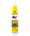 Pelleted Mole And Gopher Bait For Fast Acting Pest Control In Lawns And Gardens, 6 Oz Bag, yellow applicator, close-up view