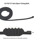 Open 2GT Timing Belt Kit For P1P P1S X1 X1C X1E 1442mm Length Rubber Fiberglass Drive Belt 2 Pieces For Next Level Precision 3D Printer Motion Transmission And Low Noise, 6mm width