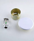 Two Pack Concealed Pendent Fire Sprinkler Heads R1/2 With Slick Flush Ceiling Covers automatic activation 199F parts including metal body and cover.