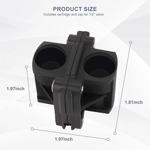 Pressure Balancing Shower Cartridge Replacement For 1/2 Inch Single Handle Valve Compatible With GP77759 GP77886 GP71969
