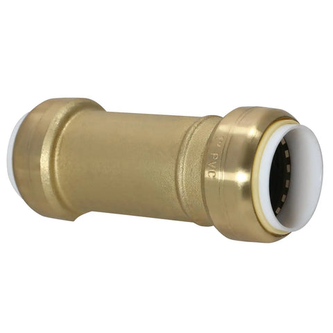 1 Inch PVC Push Fit Slip Coupling Set, quick connect PVC pipe fittings, easy push to connect slip couplers for water and plumbing projects