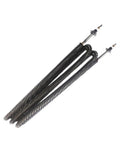 Top Shelf Round Fin Heater 220V 4000W Electric Hot Air Unit stainless steel heating element with M12 mount design.