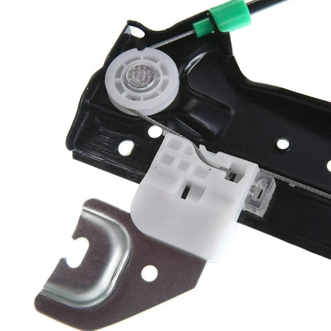 Close-up of Power Window Regulator Without Motor For Dodge Grand Caravan 2008 Through 2020 Rear Right Passenger Sliding Door