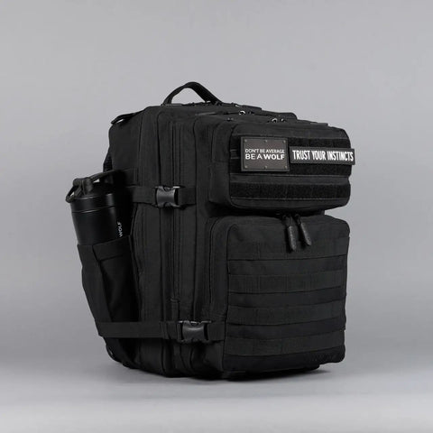 35L Tactical Gym Backpack Built For Everyday Use, Tough As Nails 1000D Waterproof Oxford Fabric with MOLLE webbing and cup holder