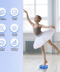 Amazon metal ballet turning disc board (aluminum alloy) blue for pirouette training
