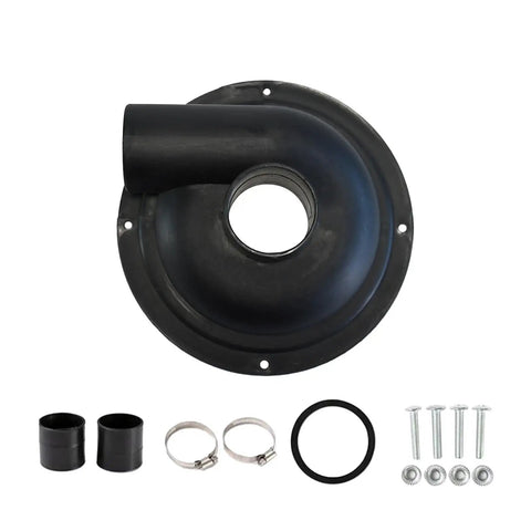 Heavy Duty Cyclone Dust Separator Filter For Vacuum Cleaners DIY Workshop Collection System 7.76 Inch Black attachment and accessories