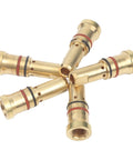 Copper Gas Diffuser Nozzles For MIG Welding Guns 4335 Style, Compatible With 1500 4280 7400 Series Tips And Q S 200-300A, 5 Pack