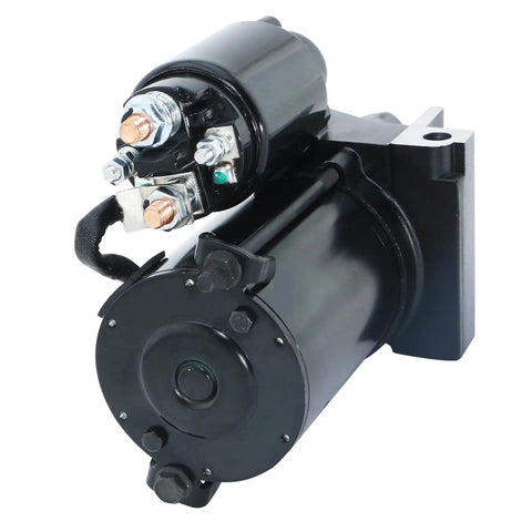 Marine Starter Replacement For Mercruiser And Volvo Penta 12V 1.4KW PMGR PG260, engine view, 11 teeth, black metal