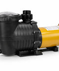 Built Like A Tank Dual Speed In Ground Swimming Pool Pump And Spa Hot Tub Filter Rig 1.75HP 230V with integrated basket and fittings.