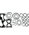 Beefy C11 Engine Full Gasket Set For Caterpillar Cat Motor Grader 14M includes various rubber seals and gaskets for heavy-duty use.
