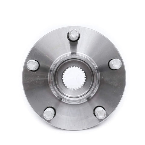 Front view of Front Wheel Bearing Hub Assembly For 2005 To 2014 Outback And 2005 To 2014 Legacy 5 Lug Front Position Left Or Right