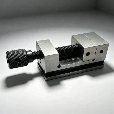 Get This Rock Solid Accuracy Toolmakers Vise For Your Milling Machine. Heavy duty precision clamp with one inch jaw.