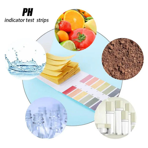80 Strips Pack PH Tester Strips Full Range 1 to 14 Litmus Paper For Saliva Urine Water Soil And Chemistry Experiments