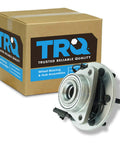 Front Wheel Bearing And Hub Assembly For 2012 To 2015 Nissan Armada 4WD And 2012 To 2015 Nissan Titan 4WD DIY Friendly Install