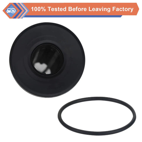 Top view of Two Pack Engine Oil Filter Set For Mercedes Benz C Class CLS E Class CLE S ML SL Series Replaces 2761800009 with O-ring