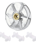 Motor Base Gear Replacement For NutriBullet 600W And Pro 900W High Speed Blender, front view of gear and accessories