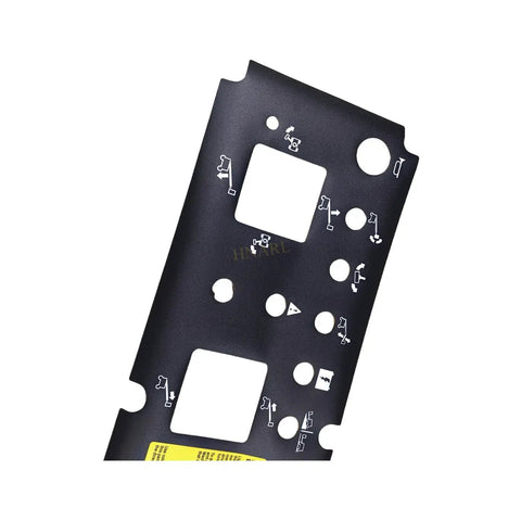 Fresh Stock Platform Control Panel Decal Overlay Replacement For Genie Telescopic Boom S60 S65 Lift No Sweat Swapping black decal with clear labels
