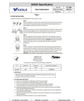 N95 Foldable Mask Pack USA Made NIOSH Approved 20 Count With Anti Counterfeit Packaging fitting instructions sheet.