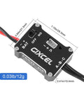 30A Brushless Mini ESC for 1/18 and 1/24 micro RC crawlers SCX24 TRX4M FCX24 FCX18 with dope adjustable settings and outrunner motor support.