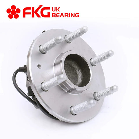 Front Wheel Bearing Hub Assembly 2WD Fits Chevy Silverado Tahoe Suburban Express 1500 2500 GMC Sierra Savana Yukon Cadillac Escalade 6 Lug Set Of 2 Beefed Up Heavy Duty Aftermarket Replacement
