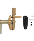 Brass Welding Ground Clamp With Rubber Sleeve, 35mm Opening, 800A Capacity, Delivers Excellent Electrical Conductivity For Argon Arc