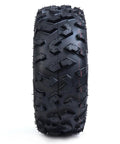 Go Kart Street Mini Bike Tires 145/70-6 4PR Tubeless Off Road ATV All Terrain Set Of 2 showing tread pattern and 14-inch diameter