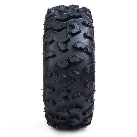 Go Kart Street Mini Bike Tires 145/70-6 4PR Tubeless Off Road ATV All Terrain Set Of 2 showing tread pattern and 14-inch diameter