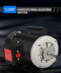 Half HP Electric Motor That Doubles as a Workhorse for Agricultural Compressors, Single Phase 115/230V, TEFC Enclosure