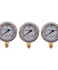 Heavy Duty Excavator Pressure Tester Kit With Easy Install Flexible Tube And Eight Couplings For High Accuracy Pump Testing In Hydraulic Systems pressure gauges