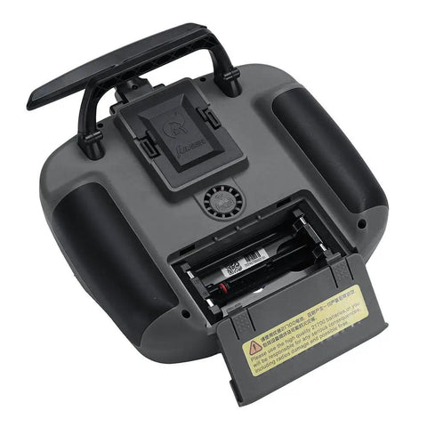 Back view of Jumper T15 2.4GHz ELRS 1W Transmitter With VS-M Hall Sensor, battery compartment open