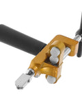 Manual Ceramic Tile Opener And Cutter Tool With Aluminum Alloy Body 3-15mm Cutting Range For Easy Tile And Mirror Cutting DIY Friendly Tile Tool For Home Renovation And Construction In Assorted Colors, angled view