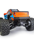 Adjustable Shock Towers Heightener For 1 To 10 Scale RC Car And Traxxas Maxx WideMAXX Crawler, rear view of RC truck