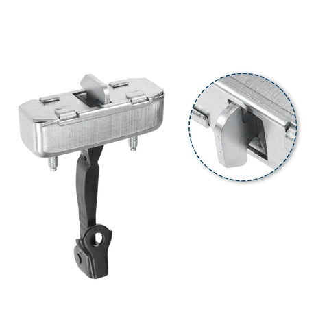 Close-up of Beefy Heavy Duty Car Door Hinges with Check Strap for Tacoma 2005-2013, durable metal ABS construction
