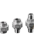 304 Stainless Steel Pipe Union Fittings BSPT One And One Quarter Inch One And One Half Inch Two Inch Three Inch Female To Male Thread Connector