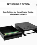 Heavy Duty Espresso Knock Box Drawer Featuring Shock Absorbing Removable Tap Bar And Grip Lock Base Designed To Save Counter Space And Keep Your Daily Brew Routine Zero Mess In Black