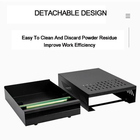 Heavy Duty Espresso Knock Box Drawer Featuring Shock Absorbing Removable Tap Bar And Grip Lock Base Designed To Save Counter Space And Keep Your Daily Brew Routine Zero Mess In Black