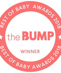 Award badge for Adjustable Baby Swaddle For Newborns That Feels Like The Womb Pediatrician Recommended Safe Sleep Solution Winner