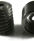 Real Deal 18 8 Stainless Steel Threaded Inserts For Soft Metal Repair, close-up of helical wire style handles, 5/8-11 pitch.