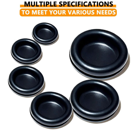 70 Pack Rubber Grommet Kit With 7 Sizes For Wiring Automotive And Home Improvement Includes Durable Weather Resistant Firewall Hole Plugs