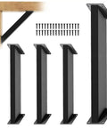Four Pack Heavy Duty 45 Degree Angle Brackets For 4x4 Post Support Actual 3.15 Inch Square Size with mounting screws