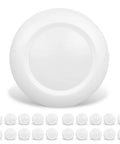 20 Pack 4 Inch LED Disk Lights Low Profile Recessed Or Surface Mount Ceiling Lights 10W Over 600 Lumens 5000K Daylight White