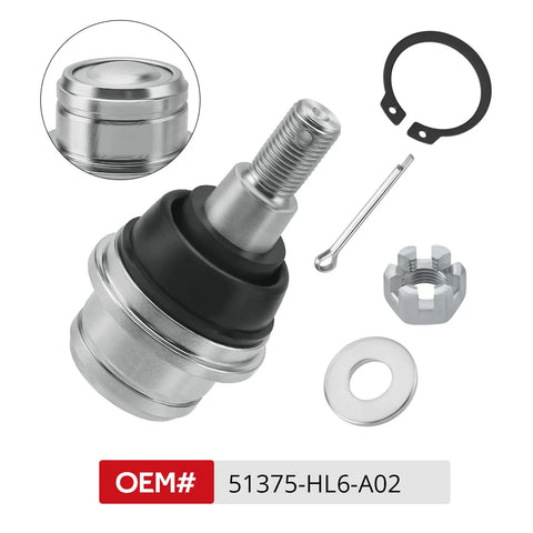 Heavy Duty Ball Joints For Talon 1000 And Pioneer 1000 UTVs 2019 2024 Compatible SXS1000 M3 M5 M6 All Editions Bolt On Front And Rear Replacement Kit Set, metal joint with clip and washer