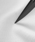 Close-up of the Heavy Duty Archery Backstop Net 5 By 10 Feet With Rope And Hooks Portable Arrow Catcher material with a knife tip