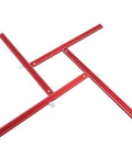 Heavy Duty Adjustable Router Template For Woodworking Built From Solid Aluminum Alloy With A Slick Glide Rail for precise routing layout.