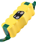Beefed Up 4500mAh 14.4V NiMH Replacement Battery For Roomba 500 510 531 535 540 550 552 560 570 580 595 600 620 650 660 700 760 770 780 790 800 870 900 Series Long Lasting Power Easy Quick Swap For Your Robot Vacuum angle view