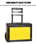 Portable Rolling Toolbox With 3 Tier Stackable Design Detachable Sections 50kg Load Capacity Freely Configurable Trolley Toolbox For Garage Warehouse And Repair Shop On The Go Organization, alloy tie rod