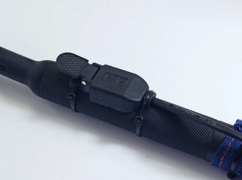 Close-up of Water Cooled 350 Amp TIG Welding Torch Kit With Beefy Head And Flexible Gas Valve 25 Foot Cable System