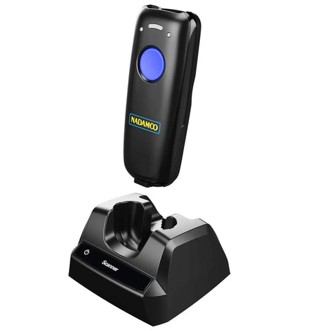 Pro Grade All In One Wireless Barcode Scanner With Bluetooth And 2 4G USB Charging Dock For Inventory Management On Tablets iPhone iPad Android And iOS Devices