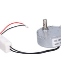 High Efficiency Brushless Geared DC Motor With Low Power Draw 4W And Steady 10 RPM Ideal For Household Appliances And DIY Projects